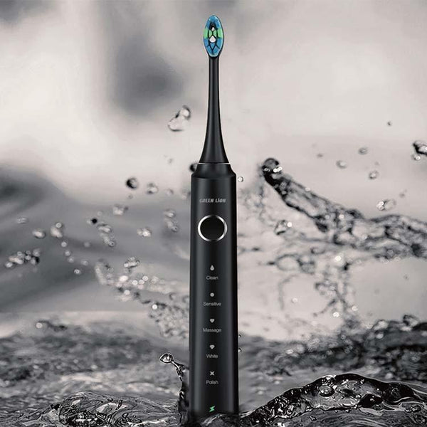 Green Lion Smart Brush Rechargeable Toothbrush - فرشاة اسنان الذكية القابلة لإعادة الشحن من كرين