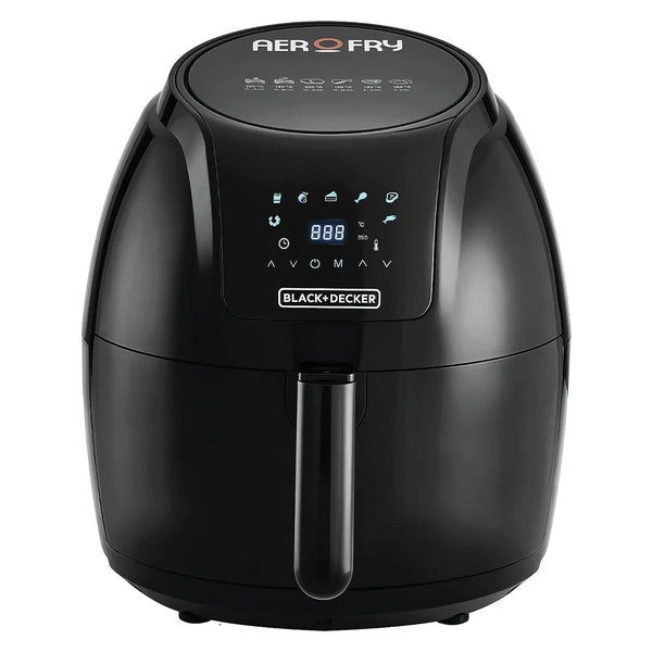 Black & Decker Digital Air Fryer 1800W 5.6L/1.5Kg-قلاية هوائية من شركة بلاك اند ديكر