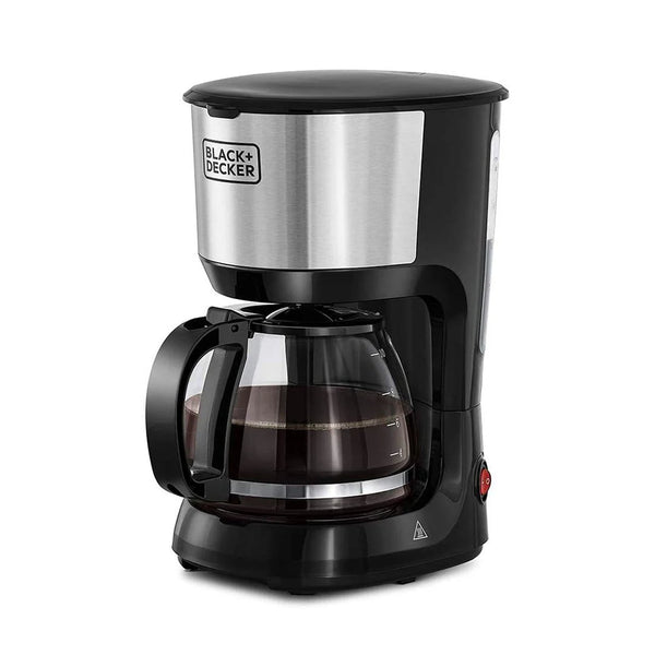 BLACK+DECKER 750W 10-Cup Drip Coffee Maker with 1.25L Glass Carafe-جهاز تحضير القهوة من بلاك اند ديكر