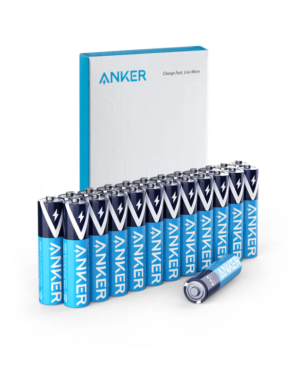 Anker Alkaline AAA Batteries - باتريات انكر