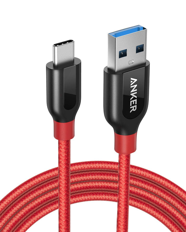 كيبل Anker PowerLine+ USB C to USB A Fast Charging Cable,  Android