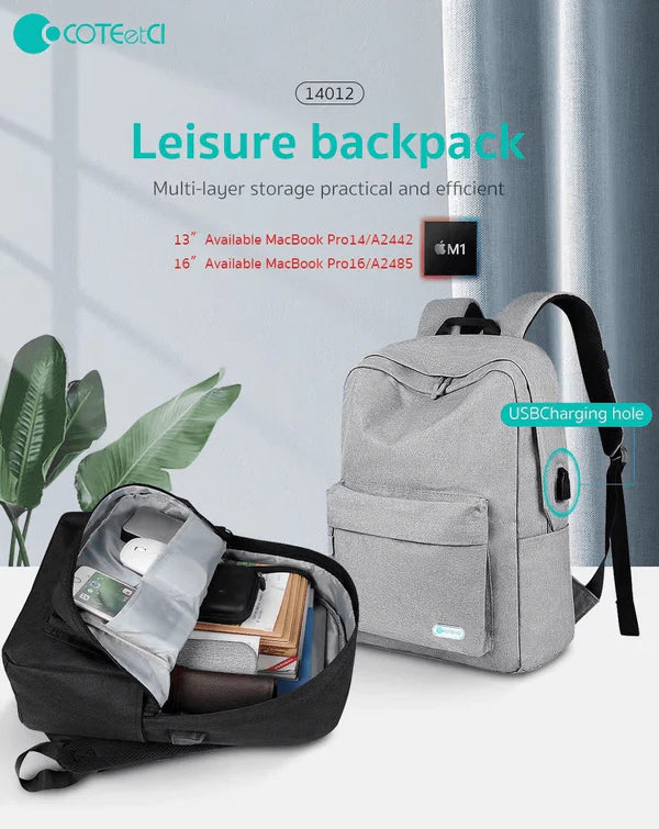 COTECI LEISURE BACKPACK 16INCH- حقيبة ضهر من كوتي