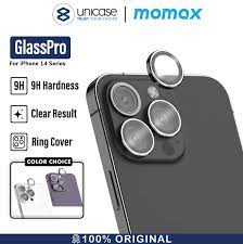 momax glass pro camera for iphone 15 pro max+15 pro - لاصق كاميرة للايفون 15 برو ماكس + 15 برو